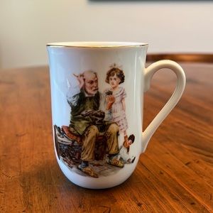 “The Cobbler” - Norman Rockwell Museum Collections, Inc. Mug - 1986